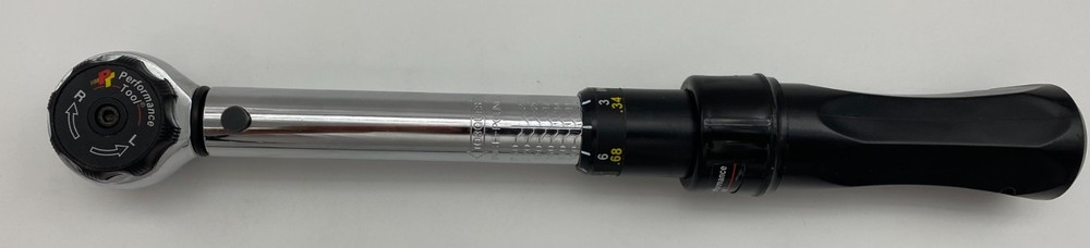 Performance Tool M197 3/8" Drive Click Type Torque Wrench with Case – Adjustable