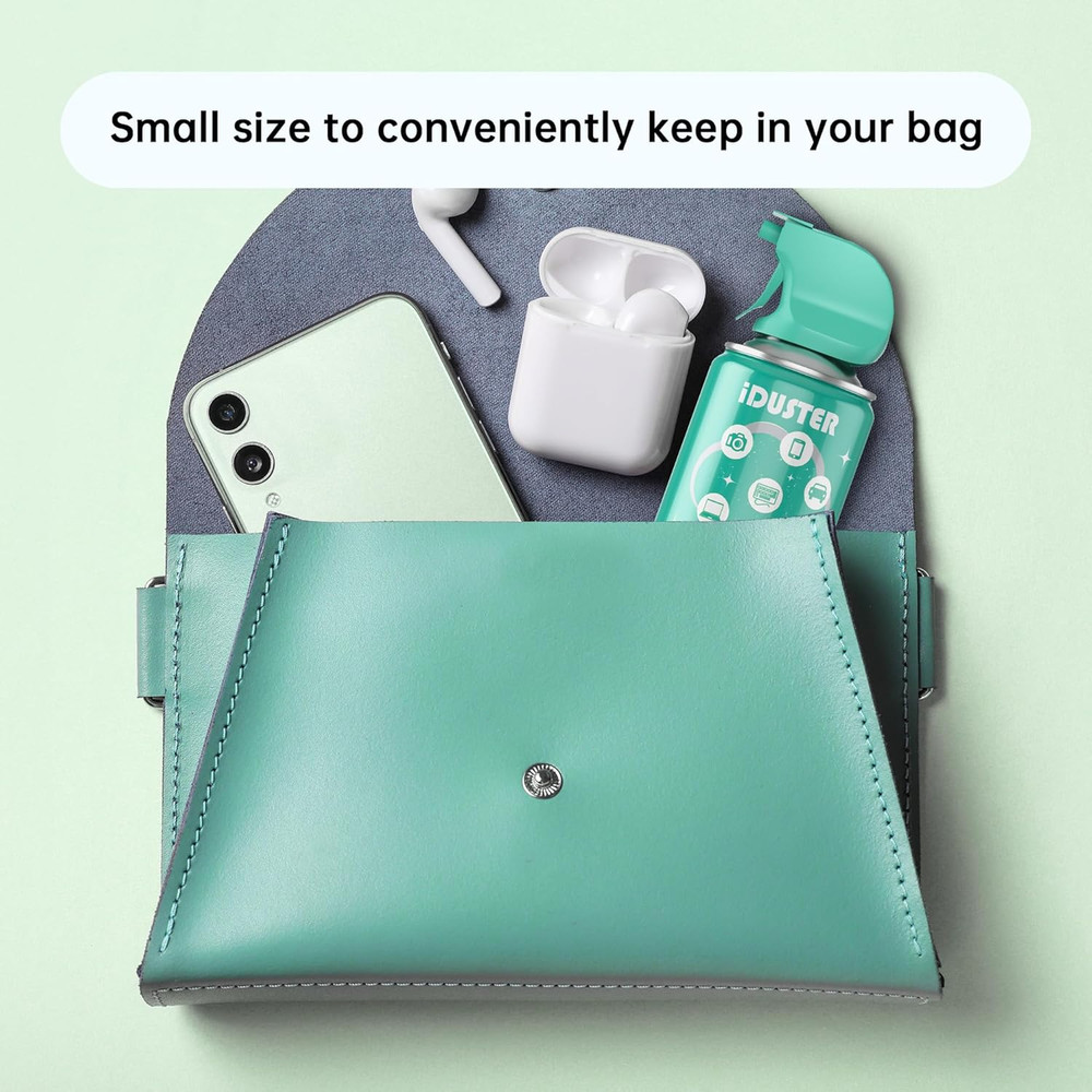 Compressed Canned Air Duster for Computer - Disposable Electronic Keyboard Clean