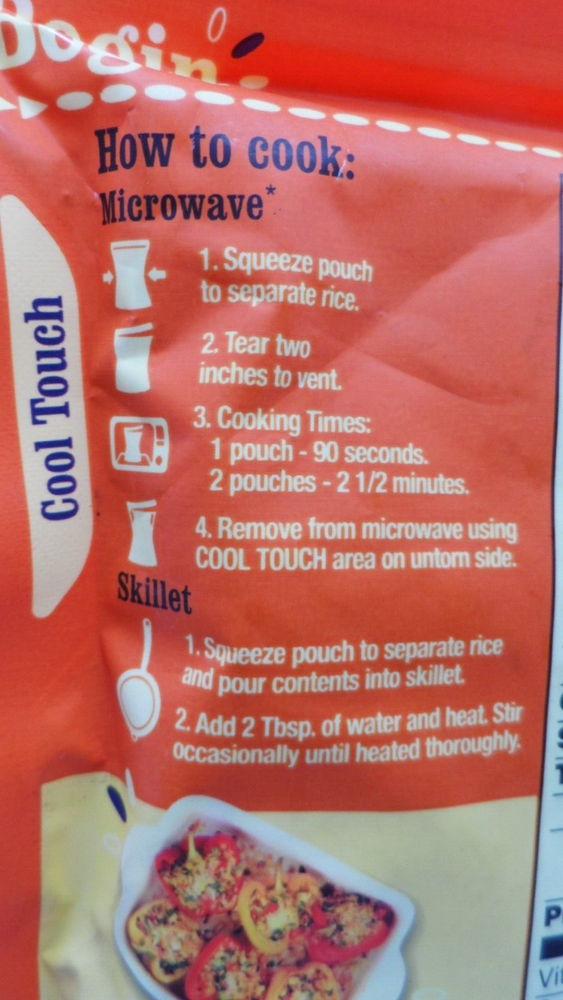 BEN'S Original Ready Rice LONG GRAIN WHITE Original Microwavable Exp. 04/25