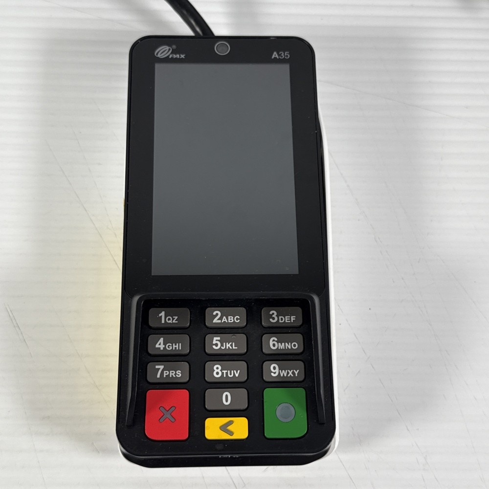 PAX A35 Terminal. Pre-owned. *Unlocked* Tested Working