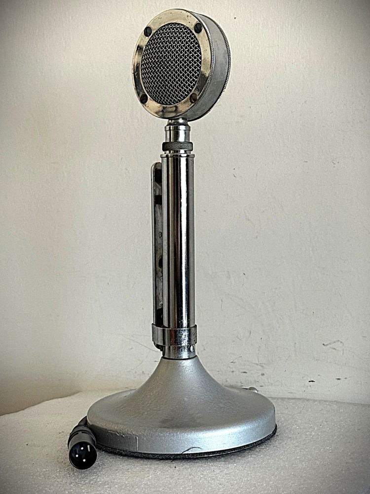 Vintage 1950's Astatic D-104 Dynamic Microphone-modified, working great (d5)