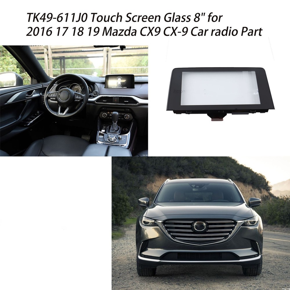 FOR 2016-2019 MAZDA CX-9 CX9 REPLACEMENT TOUCH-SCREEN Digitizer RADIO DISPLAY