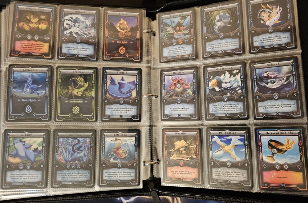 Elestrals - Kickstarter Master Set | Includes Binder, Promos & SD Exclusives