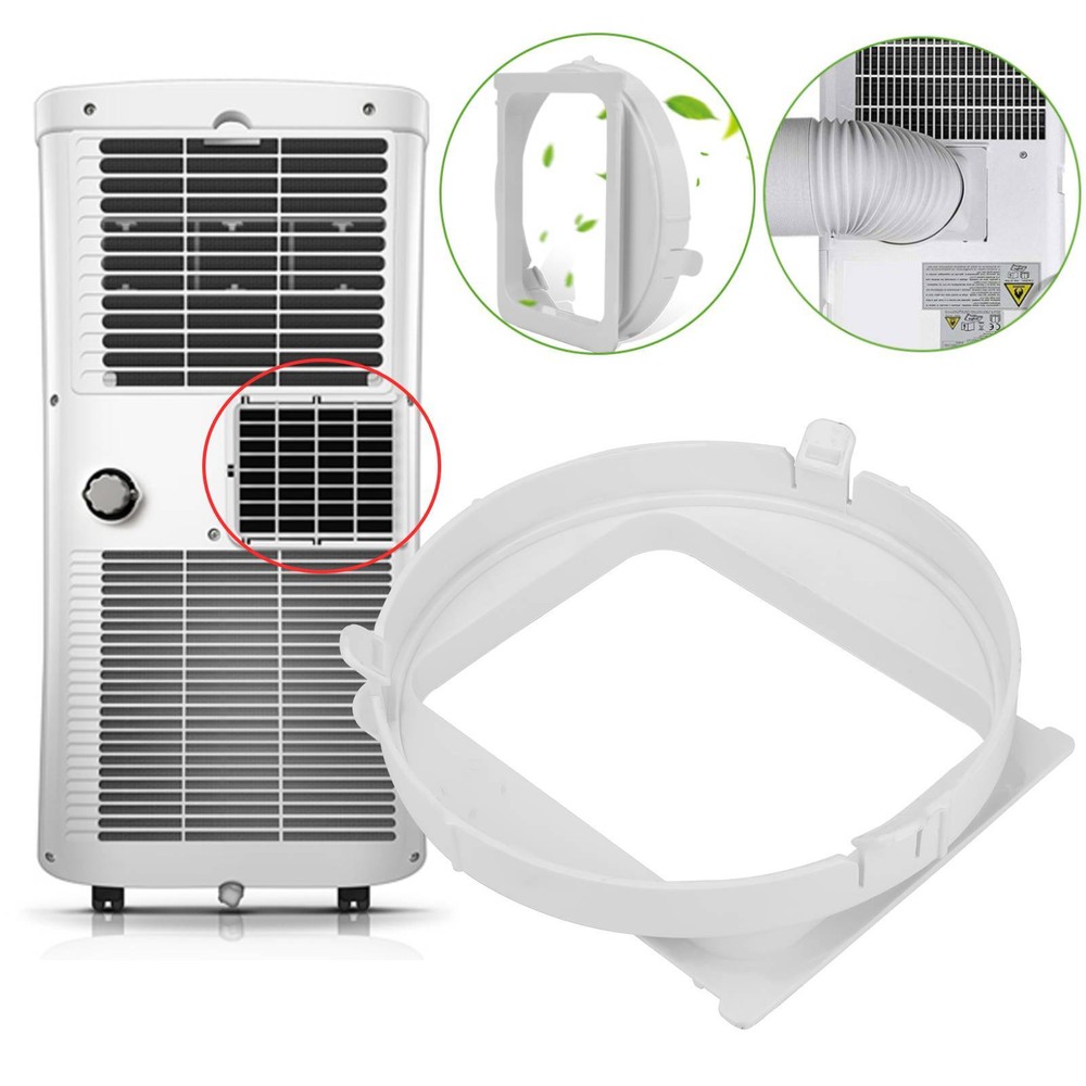 Portable Duct Interface Replacement For Air Conditioners Exhaust Hose Connector