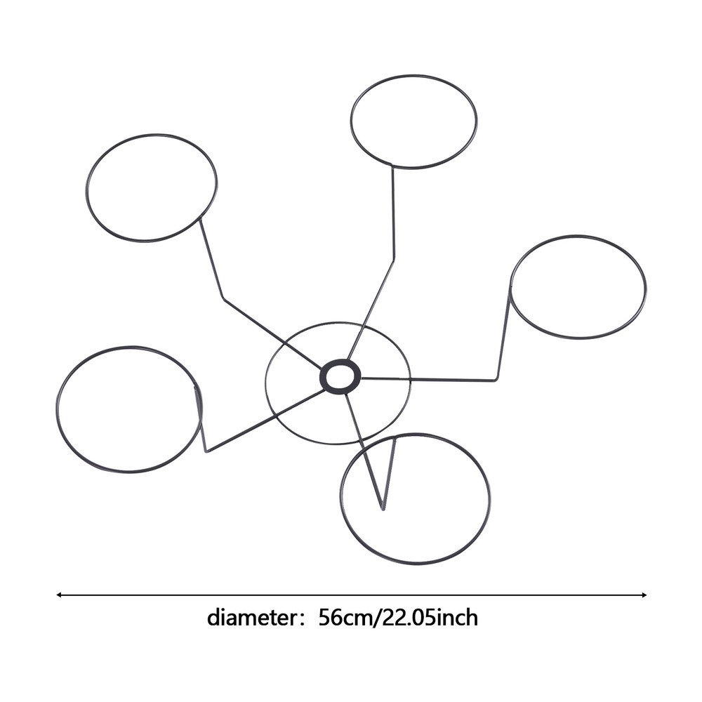Freestanding Hat Display Stand with 25 Hooks – Durable Iron Storage Solution