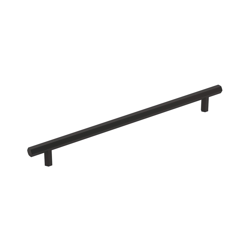 1 Pack Caliber Matte Black Cabinet Pull 101/16 Inch 256mm Center Handle