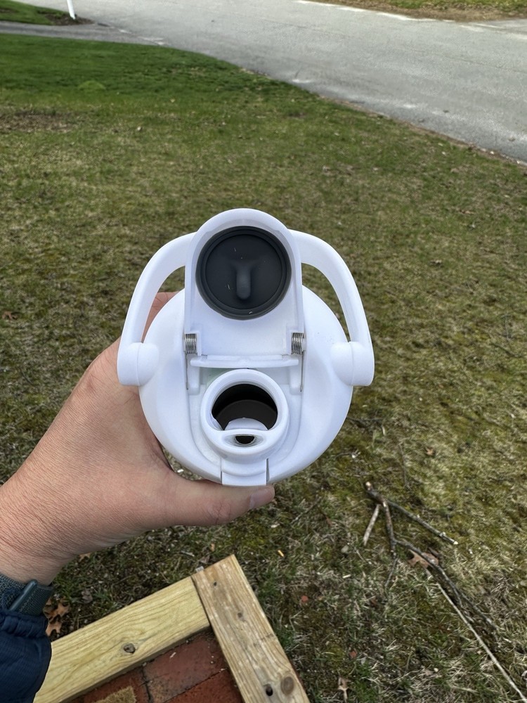 White Color Drop Golf Owala Bottle