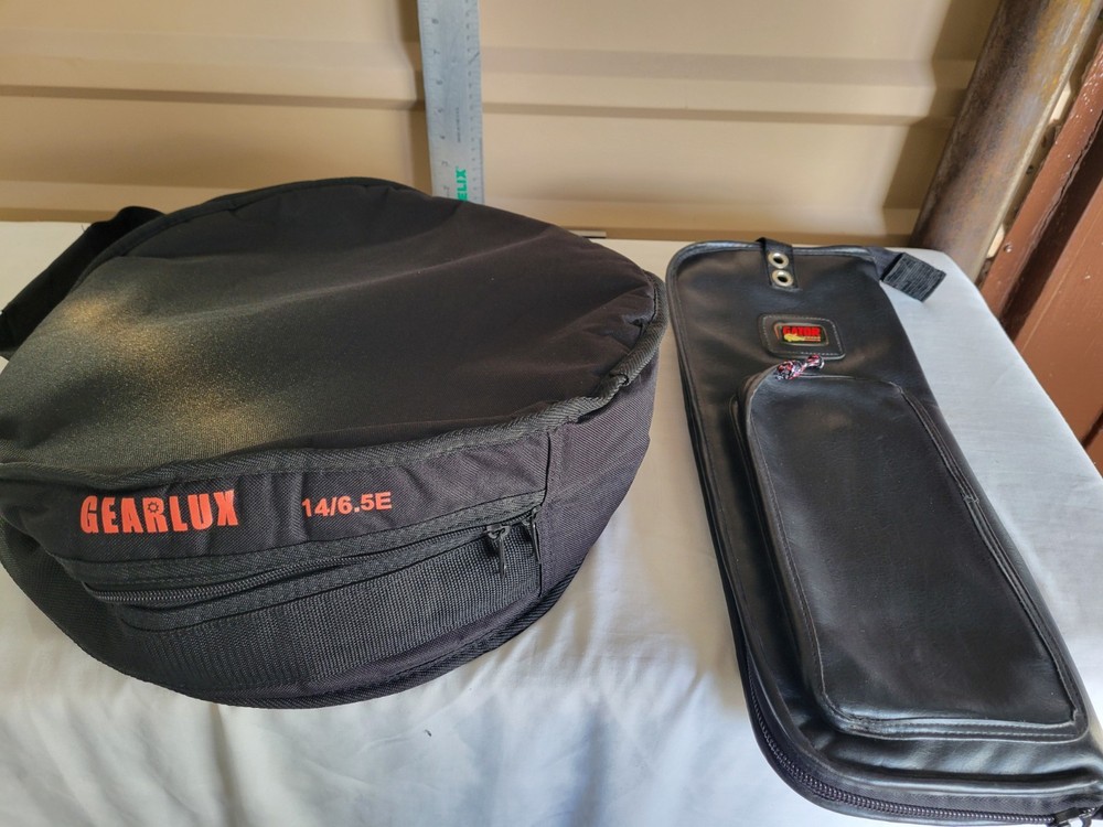 Gearlux Drum Case And Gator Drumstick Bag