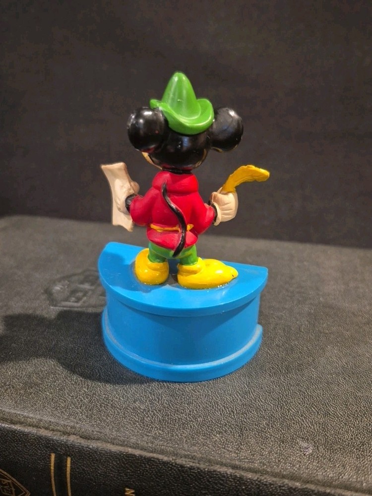 Disney Monogram "Mini Messenger" Mickey Mouse "Don't Forget To Write" Figurine