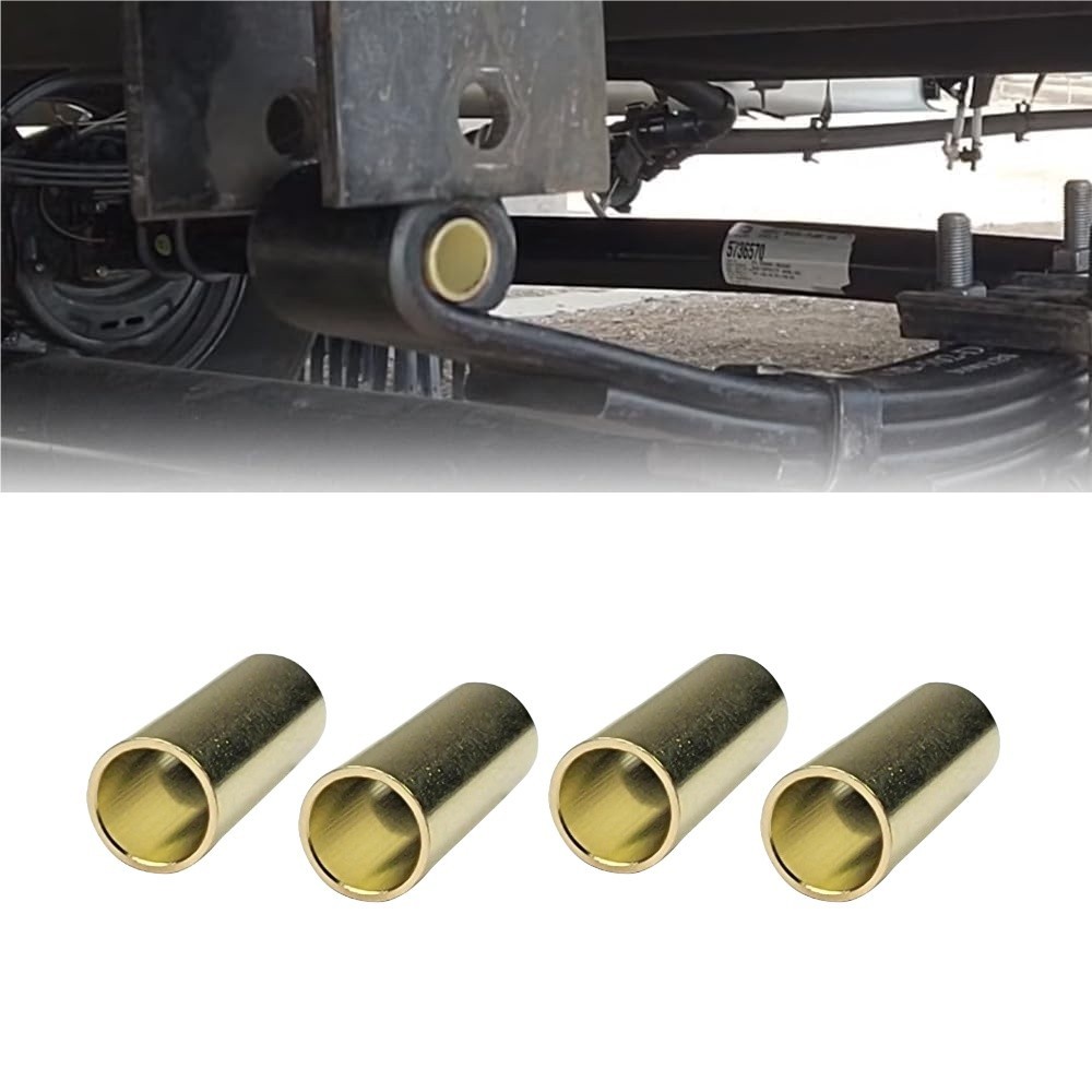 9/16" 11/16" Bronze Leaf Spring Bushing Kit for Trailer Replace K7129100 4 Pcs