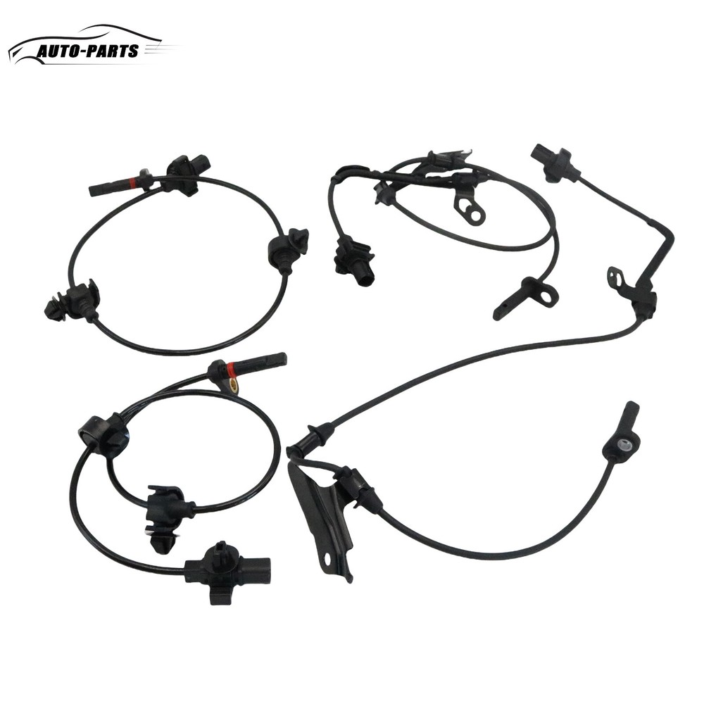 4pcs Front Rear Right & Left ABS Wheel Speed Sensor For Honda Pilot 2009 - 2011