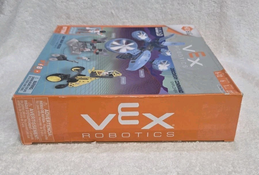 2017 HexBug Vex Robotics Discovery Command Explorer Stem Starter 225 Pcs New