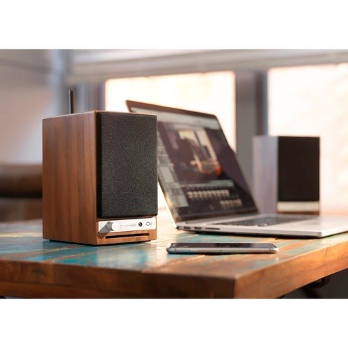 Audioengine HD3 Premium Bluetooth Computer Speakers for Desktop PC - 60W Walnut