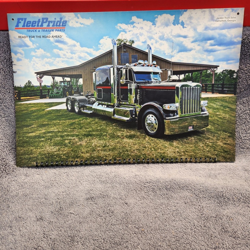 Fleetpride 2019 Calendar. Tractor Trailers. Excellent Condition.