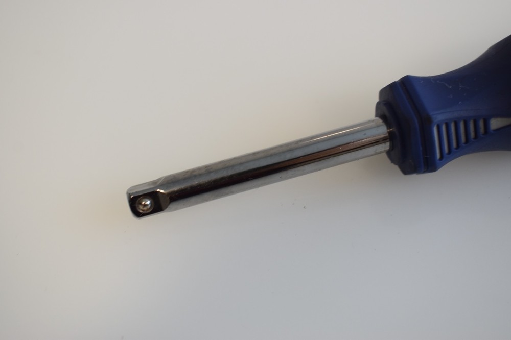 Blue Point Tools BLPCGHD146 1/4" Drive Spinner Nut Driver Blue Soft Grip Handle