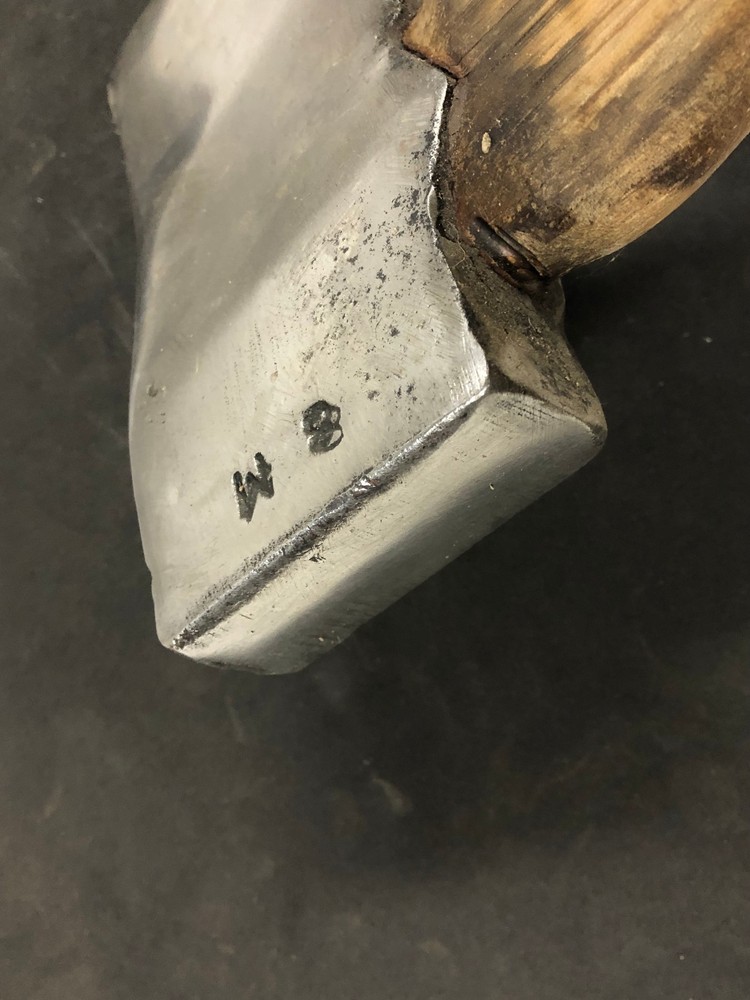 Vintage Plumb Single Bit Axe - Jersey Pattern - Bare Clean Handle, Semi Polished