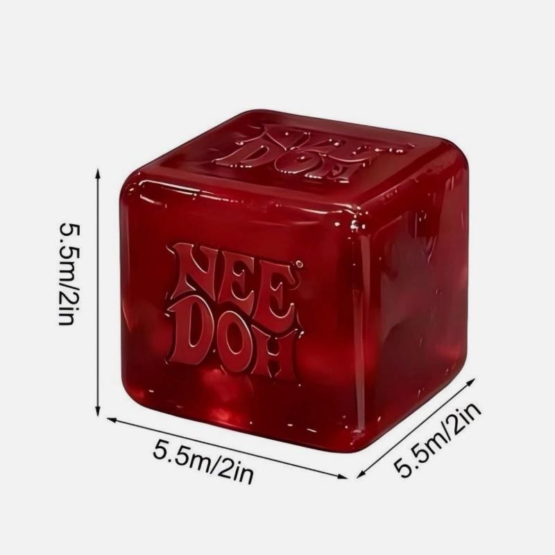 NeeDoh Limited Edition Dr Pepper Nice Cube Suptid Squish