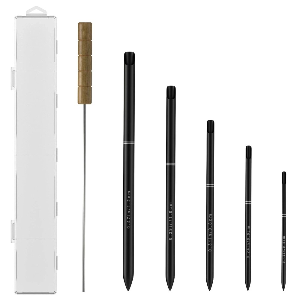 Rope Splicing Tool Kit, FID Kit for Double Braid Eye Black