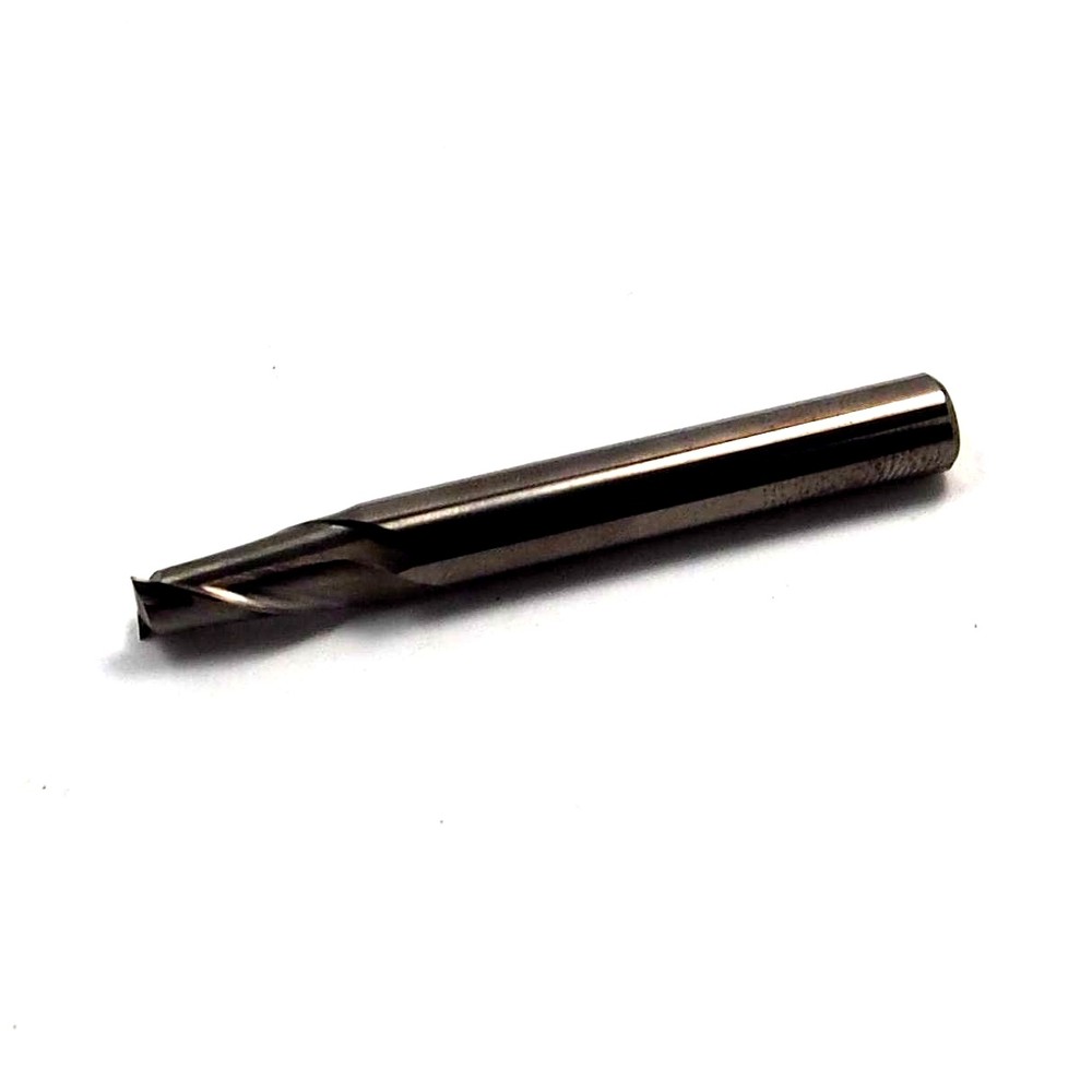 Carbide Single Square End Mill 7/32" 2FL 1/4" x 1/2" x 2"
