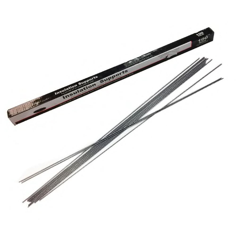 Insulation Support Wire 24 Inch 100-Pack Steel 13-Gauge Pre-Cut Accessory