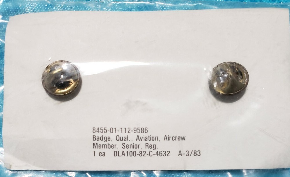 Air Force Senior Aircrew Wings in Package - 3"
