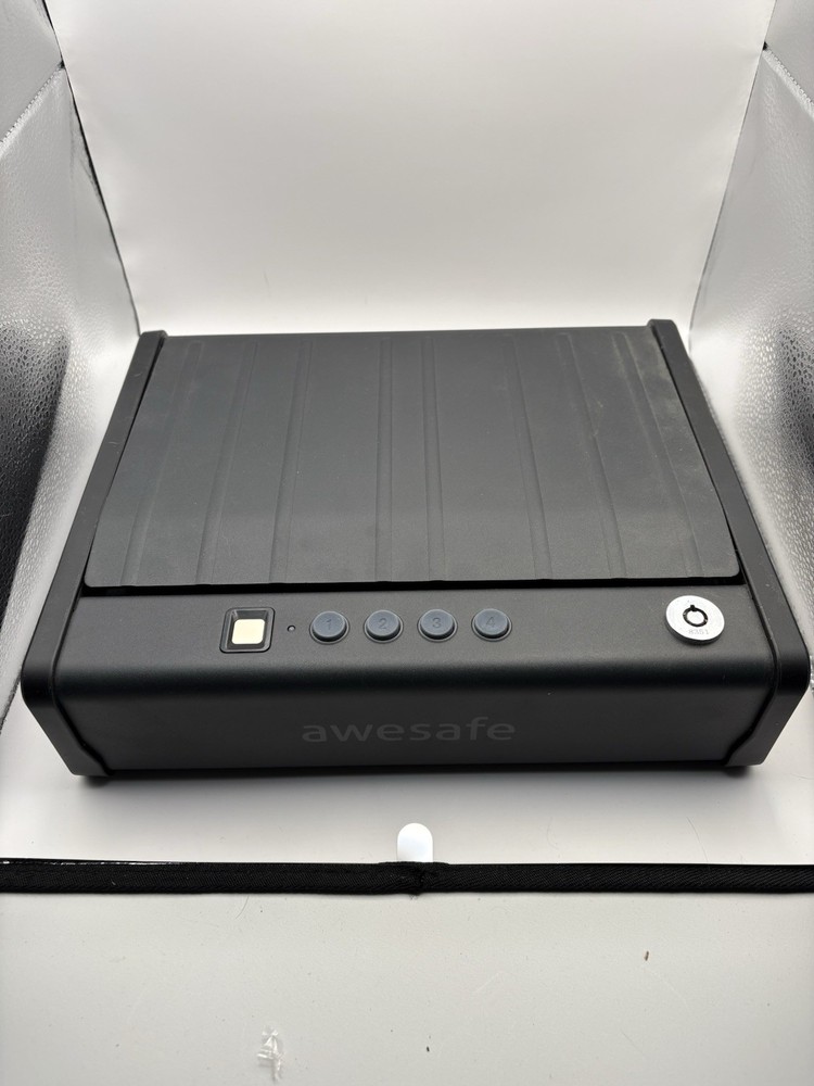 Awesafe Biometric Fingerprint Quick Access Gun Safe New