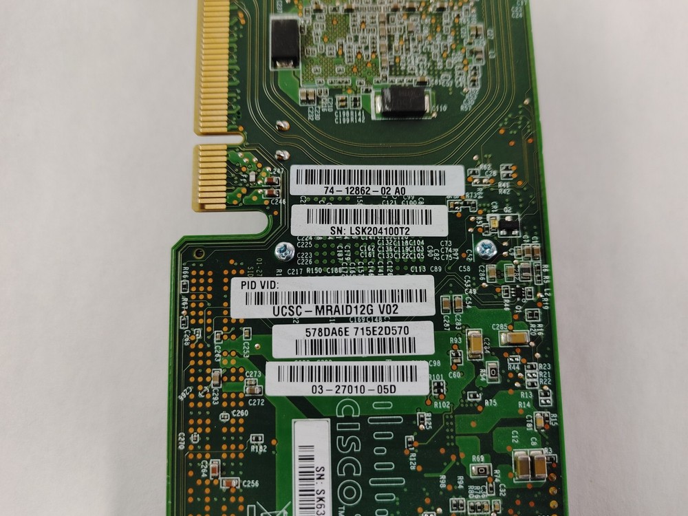 Cisco UCSC-MRAID12G 12Gb/s SAS RAID Controller Card