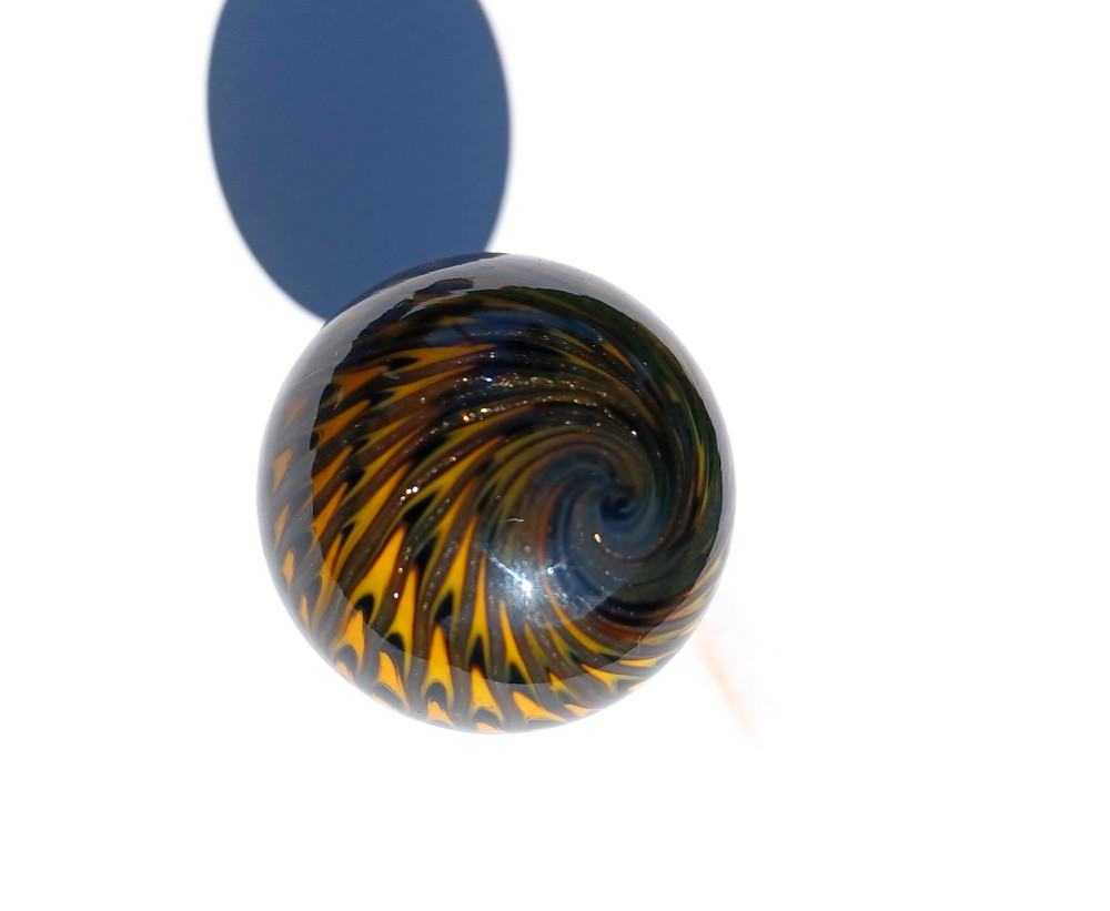 Gold Lutz  Marble  1  1/2 + Inches