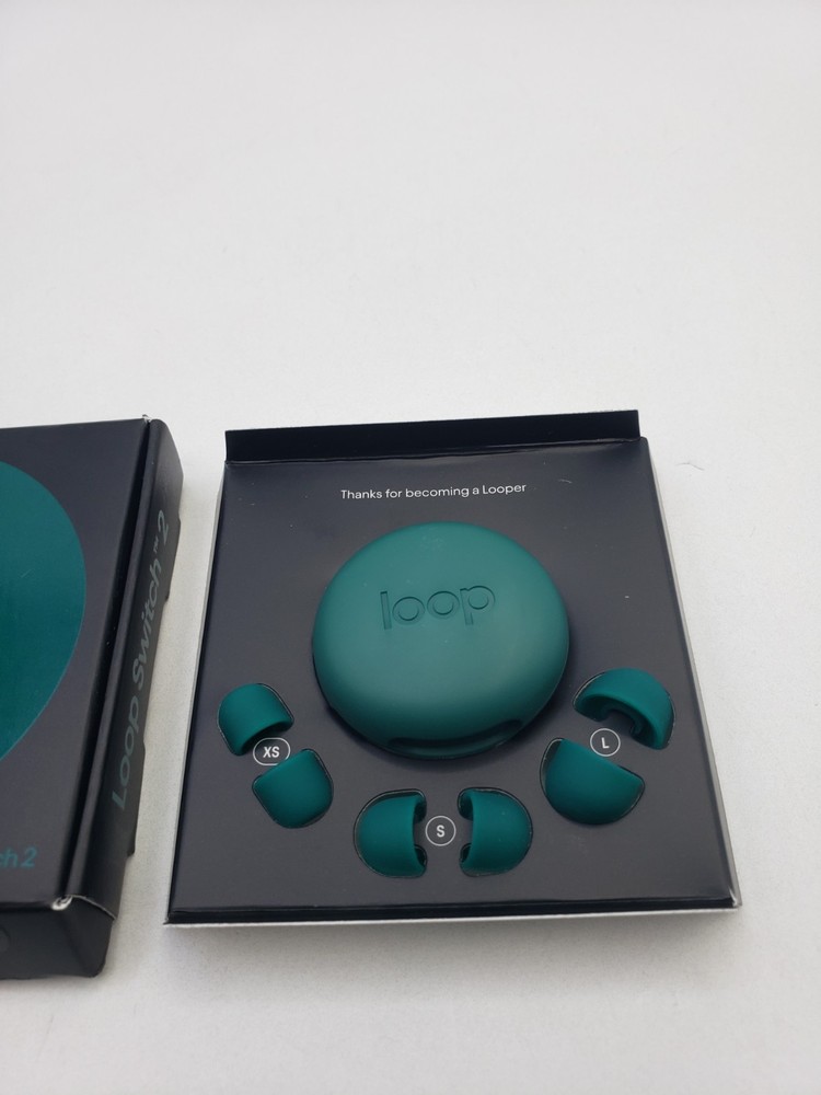Loop Switch 2 EMERALD Ear Plugs for Noise Reduction 14/17/20 New Openbox