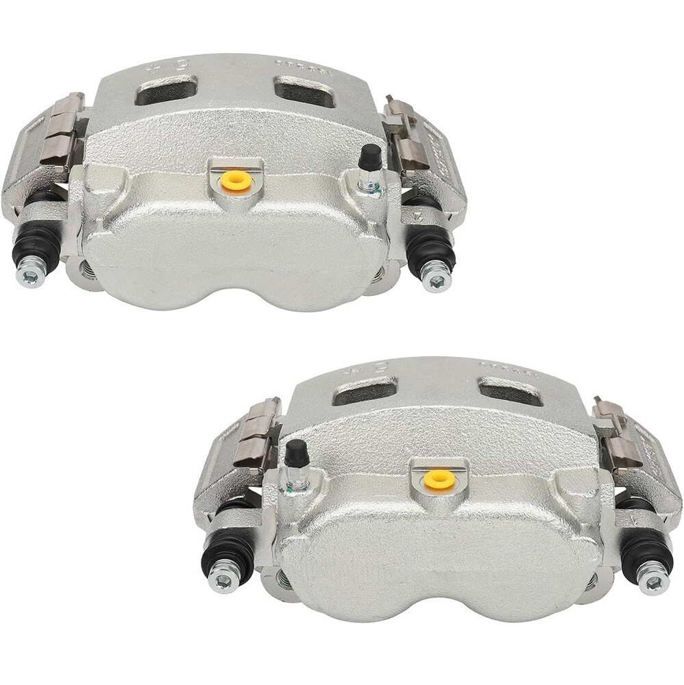Pair Front Left Right Disc Brake Calipers w/ Bracket for Dodge Ram 1500 Durango