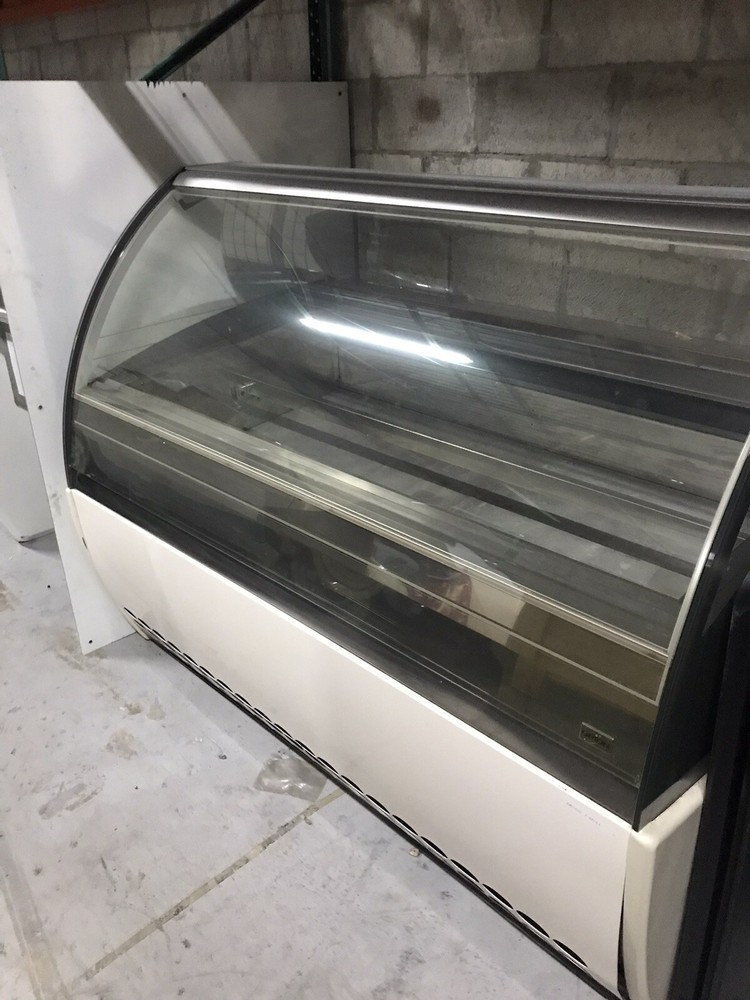 gelato display case