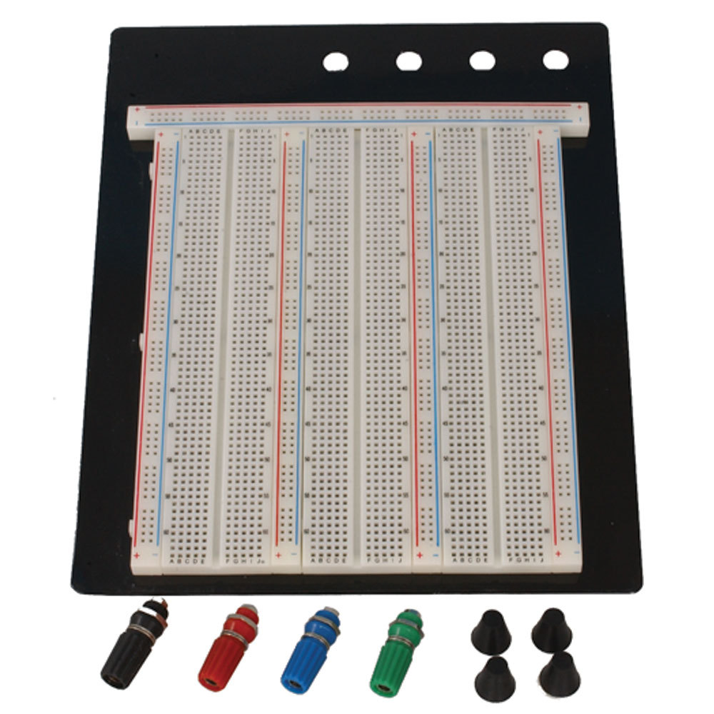 2390 POINT 3 TERMINAL 5 BUS STRIP 4 BINDING POST BREADBOARD