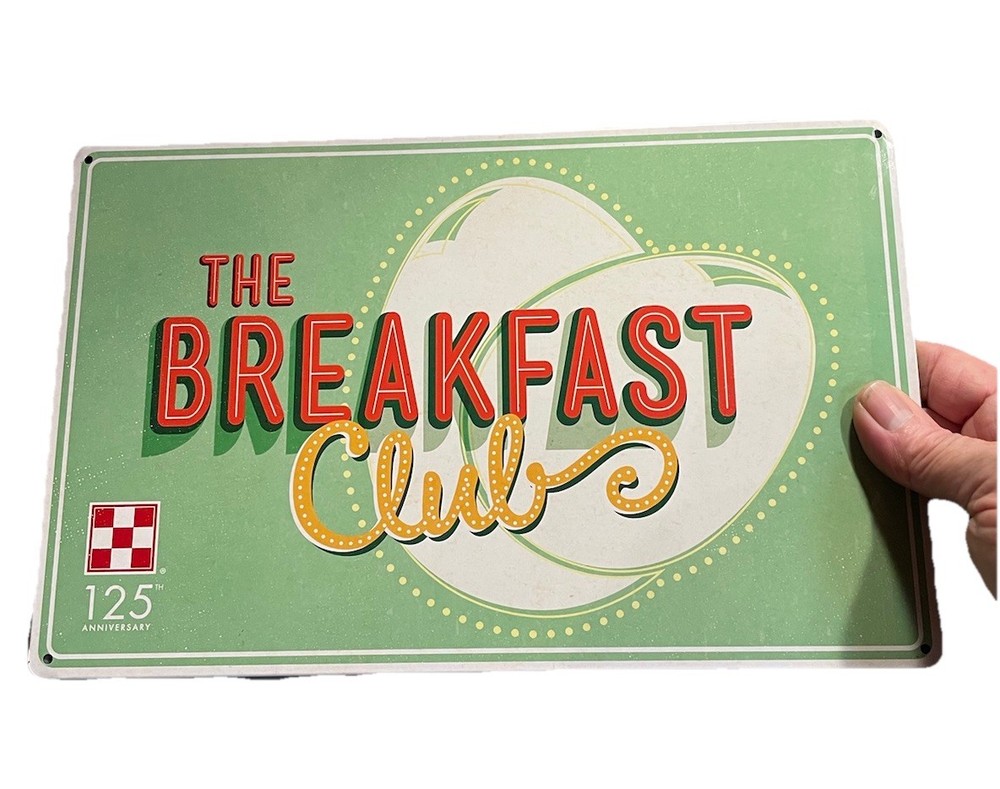 The Breakfast Club Wall Art Tin