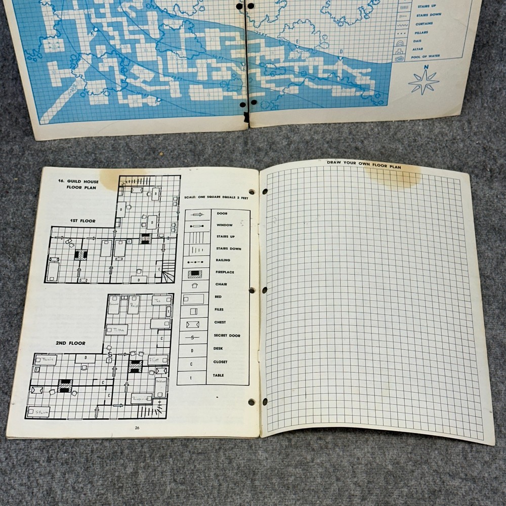 Dungeons & Dragons Module B2 The Keep on the Borderlands TSR 9034 1981