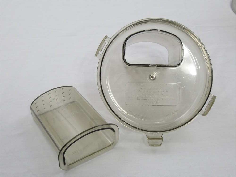 Black & Decker Shortcut Food Processor F1-CFP-10 Lid & Pusher Replacement Part