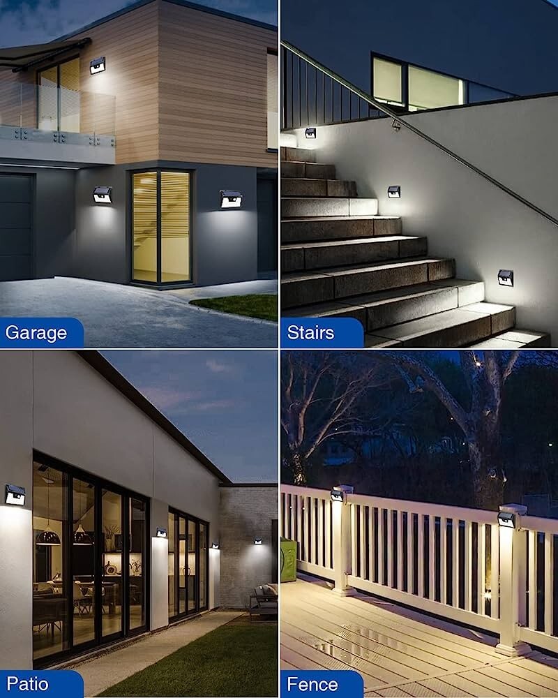 New Capstone Lighting Motion Sensor LED Light Outdoor/Indoor Waterproof 3 pack