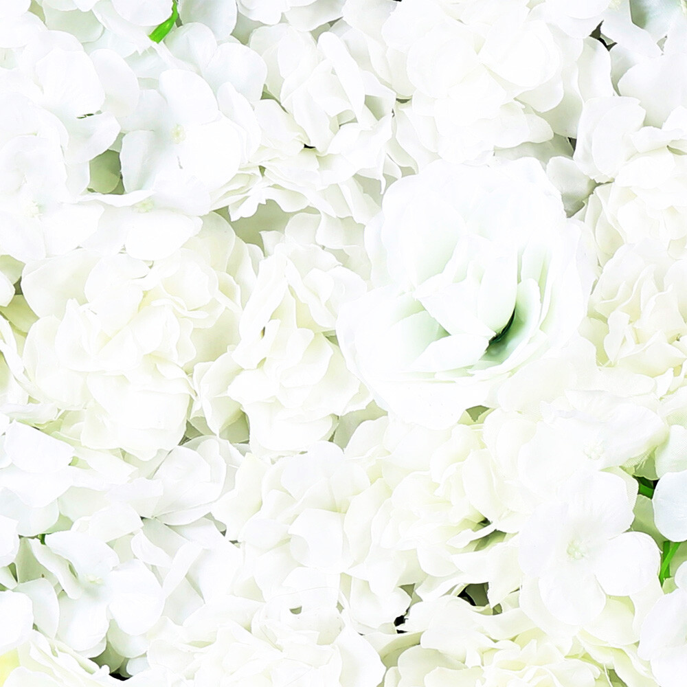 20x Artificial Silk Flower Wall Panel Wedding Party Stage Background Decoration