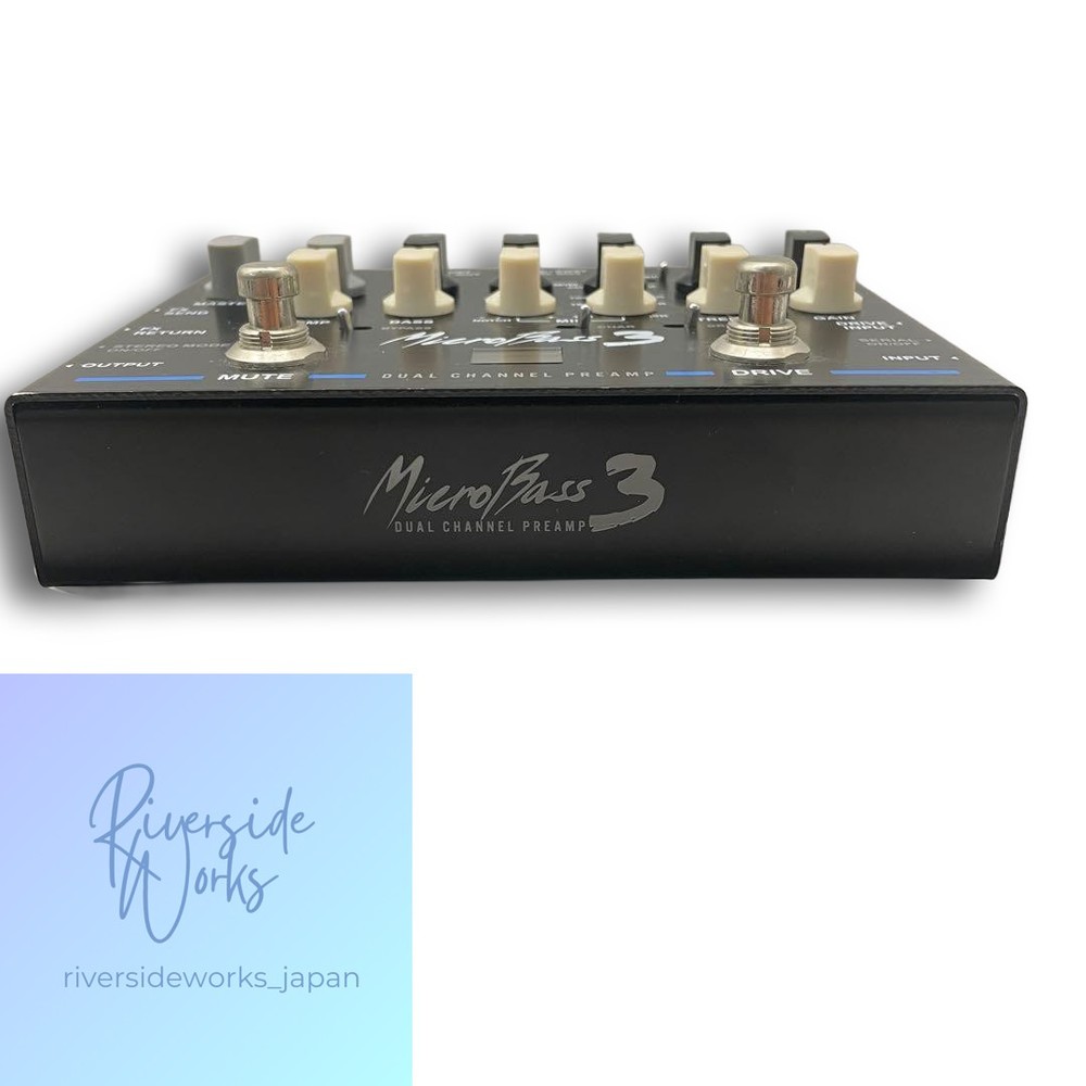 EBS Micro Bass 3 Preamp Excellent Condition Tested