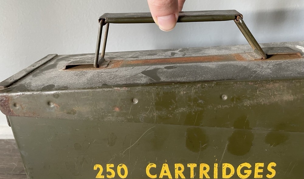 Military 250 Caliber .30 Cartridge Box