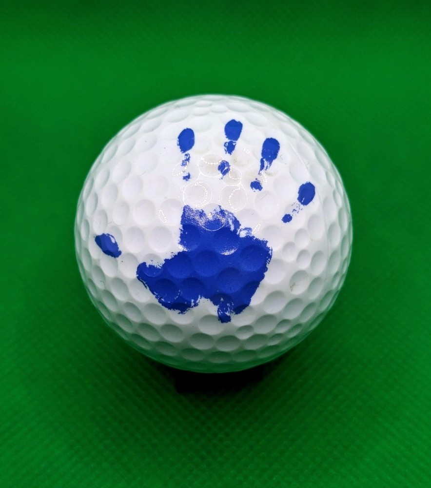 Unique Dual Sided Blue Man Group at Universal Studios logo golf ball