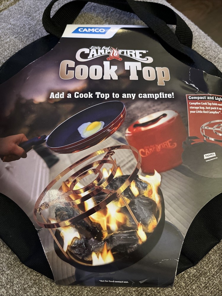 Little Red Campfire Cook Top