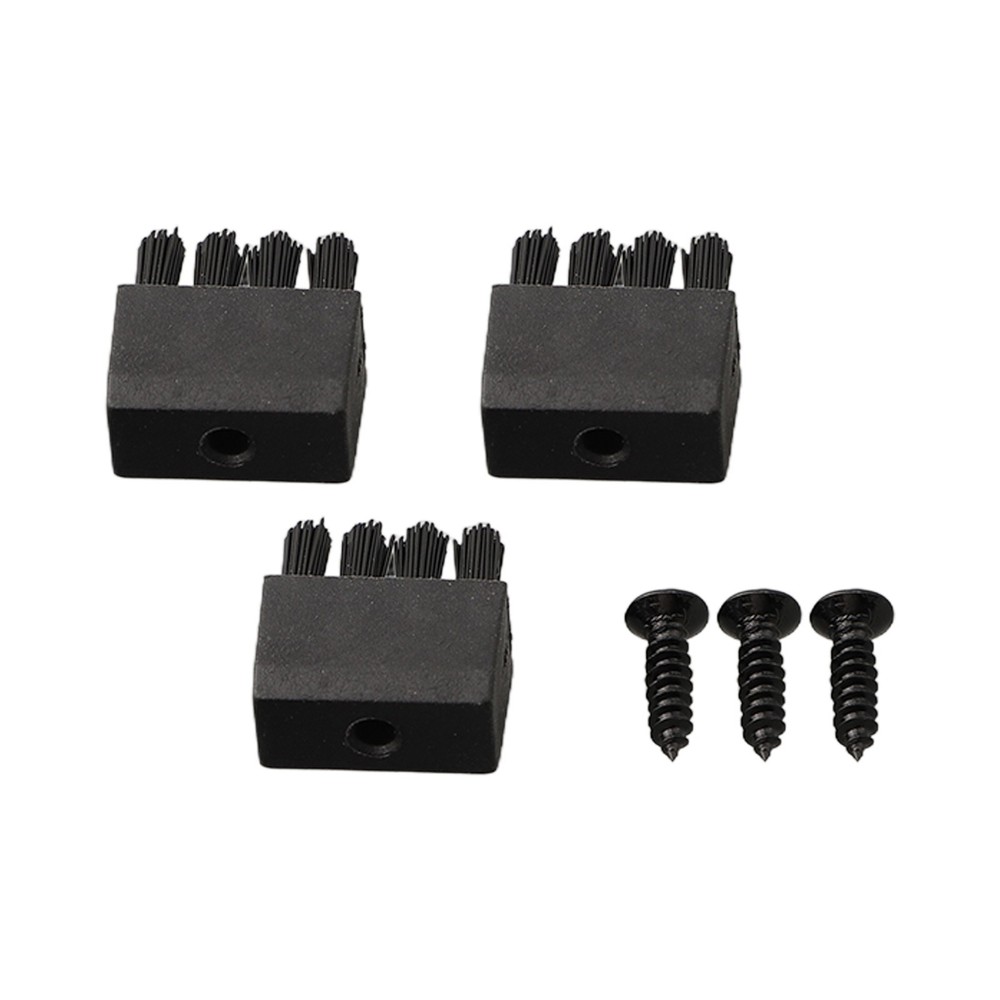 Maximize Arrow Rest Performance with 3pcs Replacement Brushes Screws Included