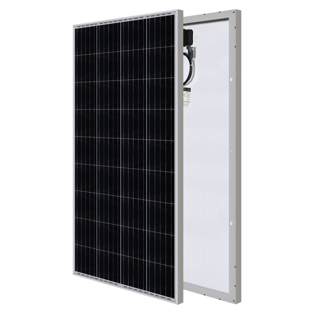 Mighty Max 200W 12V Monocrystalline Solar Panel for Home Off-Grid System, Marine
