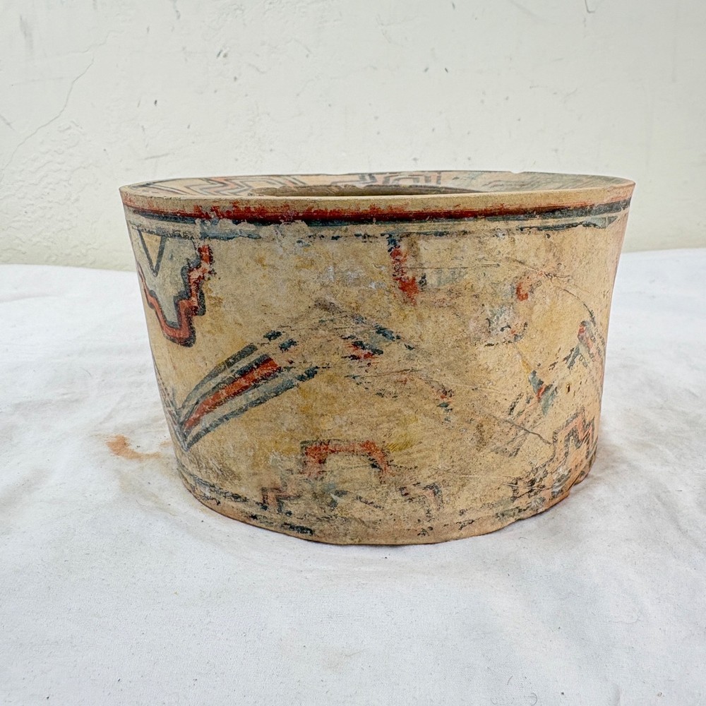 Ancient Indus Valley Polychrome Painted Pottery