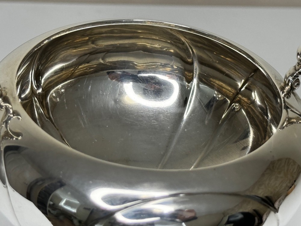 Small English Sterling Solid Silver Art Deco Sporting Hunting Trophy Cup London