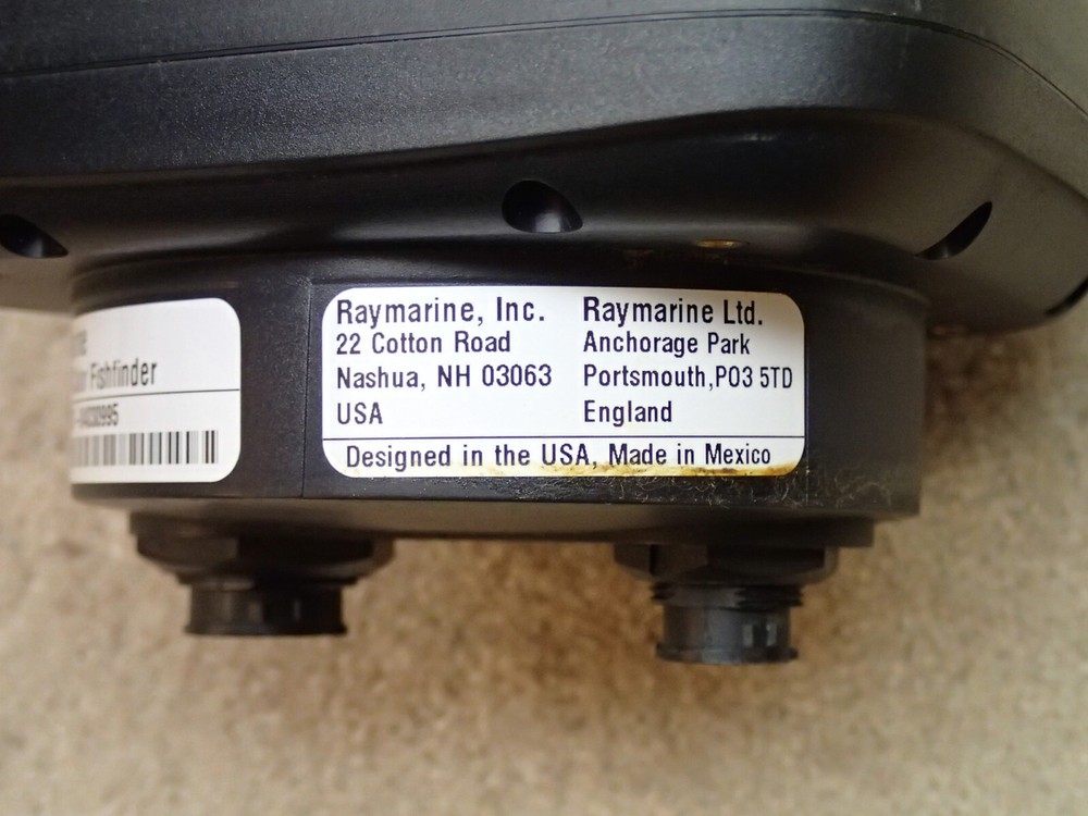 Raymarine DS400X Fishfinder Head Only Incomplete Untested