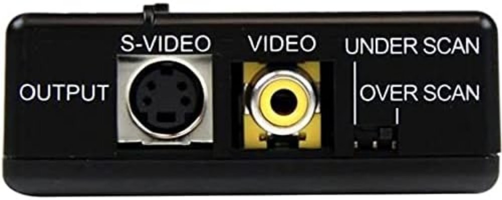 Versatile VGA to Composite RCA/S-Video Converter with NTSC & PAL Support