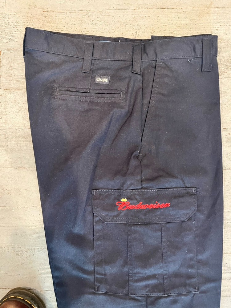 Galls Budweiser Uniform Pants Navy Size 36 65% Polyester 35% Cotton