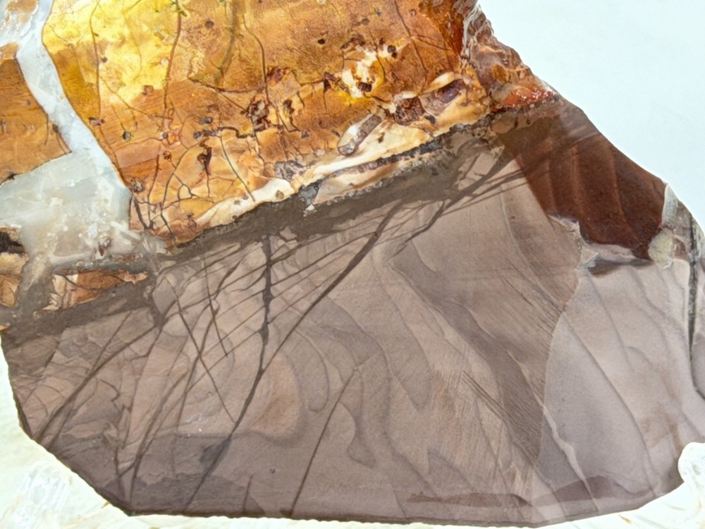 Willow Creek Jasper Heel Slab Set, Lot#220