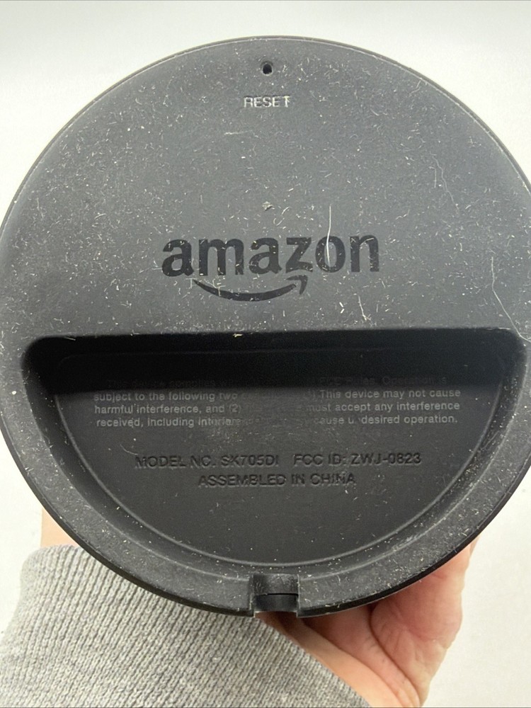 Amazon Echo 1st Generation SK705DI Smart Speaker Bluetooth, Alexa-Enabled, Black